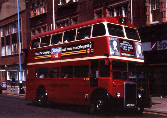 Route 2, London Transport, RTL1427, NLE701