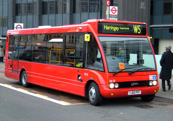 Route W5, CT Plus, OS12, YJ60PFF, Archway