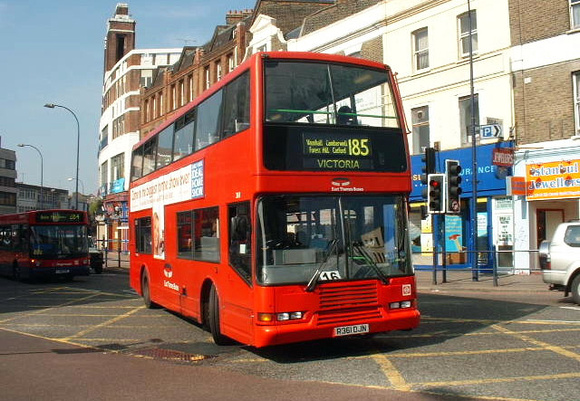 Route 185, East Thames Buses 361, R361DJN, Lewisham