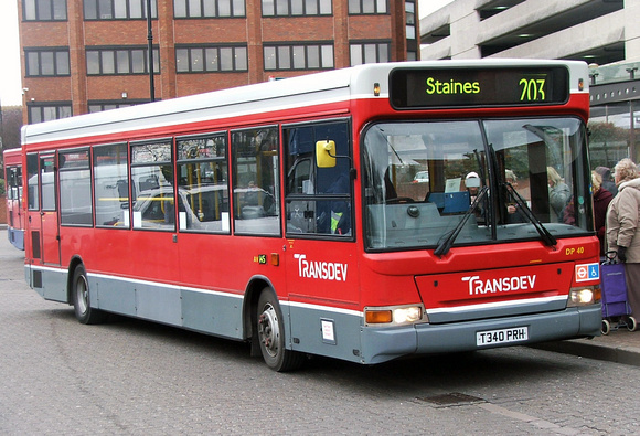 Route 203, Transdev, DP40, T340PRH, Staines