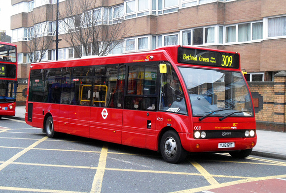 Route 309, CT Plus, OS21, YJ12GVT, Bethnal Green