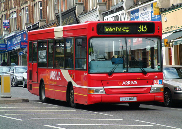 Route 313, Arriva London, PDL68, LJ51DDE