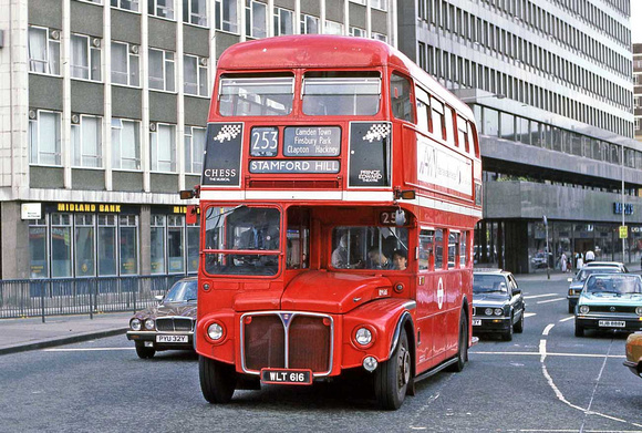 Route 253, London Transport, RM616, WLT616, Warren Street