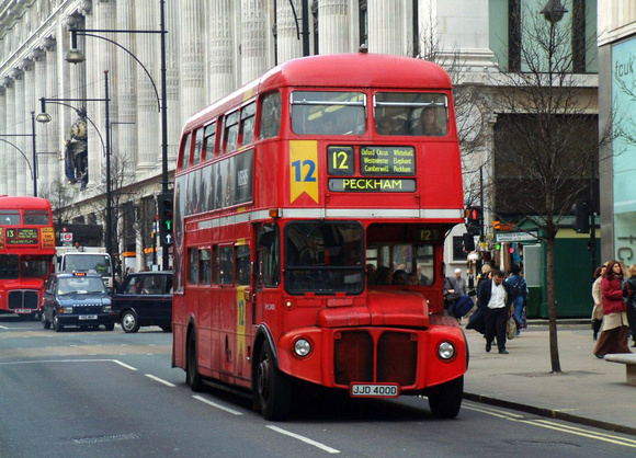 Route 12, London Central, RML2400, JJD400D, Oxford Street