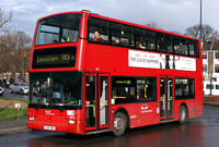 Route 185, East Thames Buses, VP2, X151FBB, Lewisham