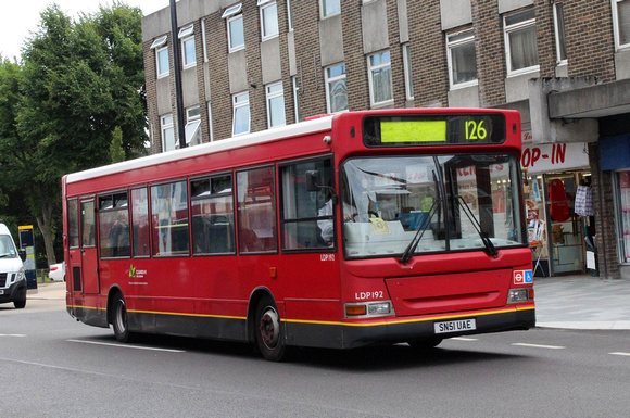 Route 126, Go Ahead London, LDP192, SN51UAE, Eltham