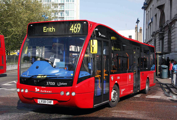 Route 469, Selkent ELBG 37001, LX58CHF, Woolwich