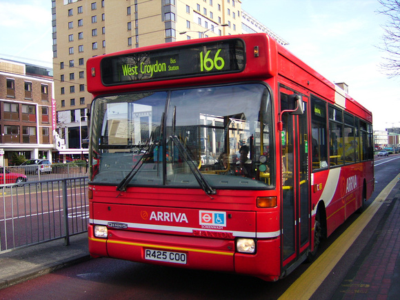 Route 166, Arriva London, DPP25, R425COO, Croydon
