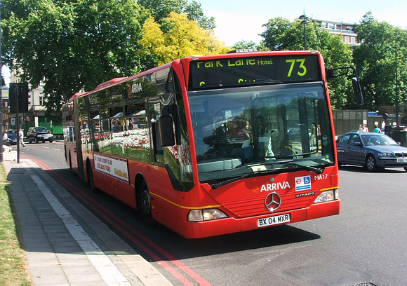 Route 73, Arriva London, MA17, BX04MXR, Marble Arch