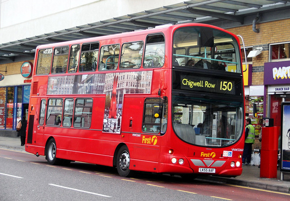 Route 150, First London, VNW32660, LK55AAF, Ilford