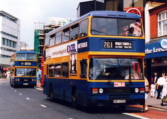 Route 261, Metrobus, XWY475X, Bromley