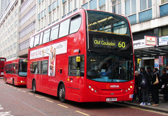 Route 60, Arriva London, T65, LJ08CXV, Croydon