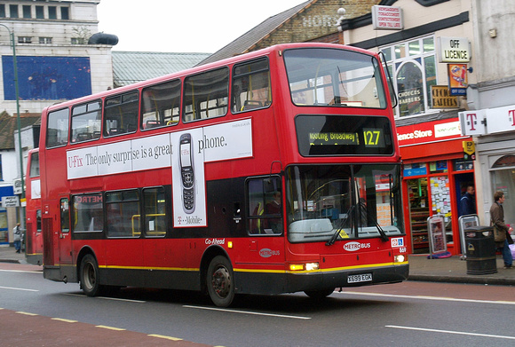 Route 127, Metrobus 869, X699EGK, Tooting