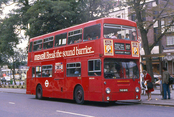 Route 197, London Transport, DMS2484, THX484S, Purley