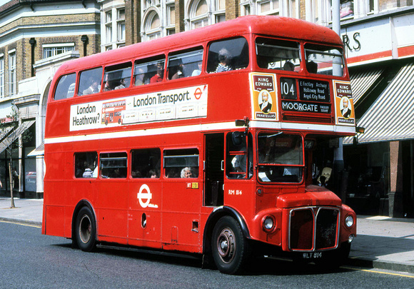 Route 104, London Transport, RM814, WLT814, Holloway Road