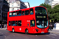 Route 29, Arriva London, HV95, LJ13FCU, Trafalgar Square