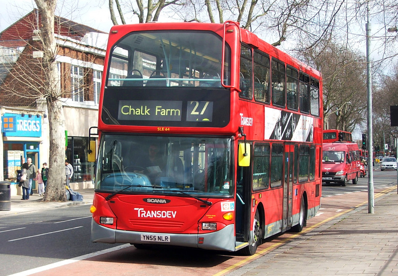 London Bus Routes | Route 27: Chalk Farm - Hammersmith | Route 27 ...