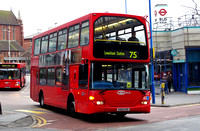 Route 75, Metrobus 436, YV03PZF, West Croydon