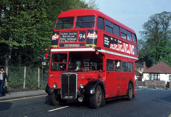 Route 94, London Transport, RT714, JXC77
