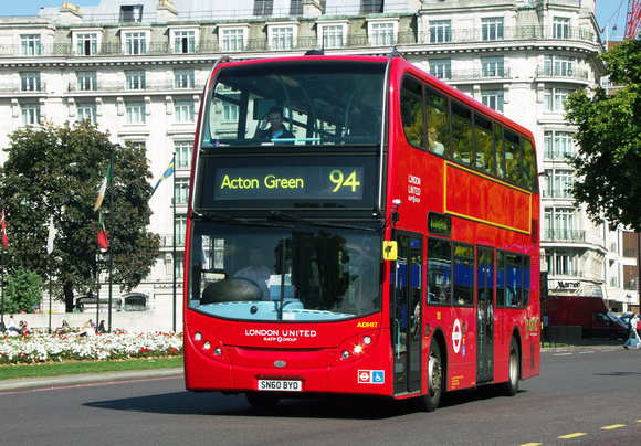 Route 94, London United RATP, ADH17, SN60BYO, Marble Arch
