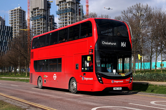 Route 161, Stagecoach London 12445, SN67XEK, North Greenwich