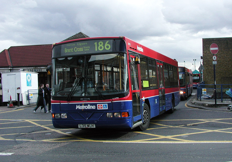 bus journey 186