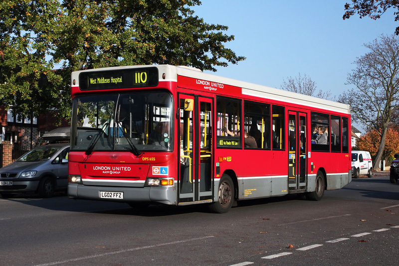 London Bus Routes | Route 110: Hounslow, Bus Station ...