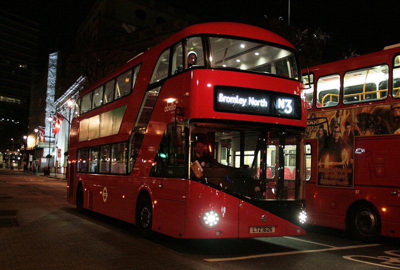 London Bus Routes | Route N3: Bromley North - Trafalgar Square