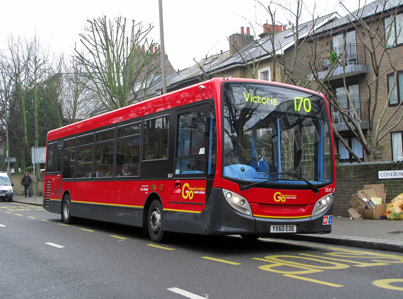 London Bus Routes | Route 170: Roehampton, Danebury Avenue - Victoria | Route 170, Go Ahead ...