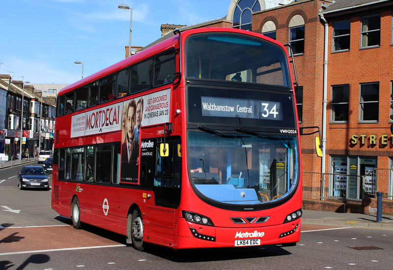 London Bus Routes | Route 34: Barnet Church - Walthamstow Central ...