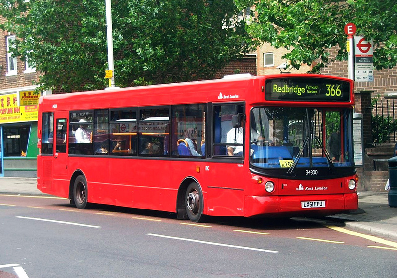 London Bus Routes | Route 366: Beckton Station - Redbridge