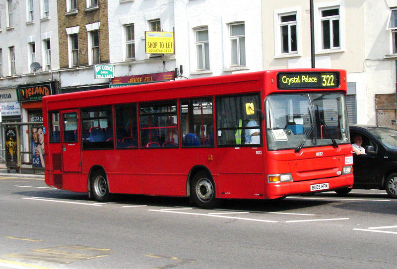 London Bus Routes | Route 322: Clapham Common - Crystal Palace