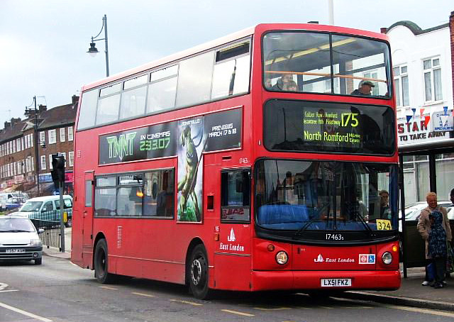 London Bus Routes | Route 175: Dagenham, Ford Work's - Hillrise Estate