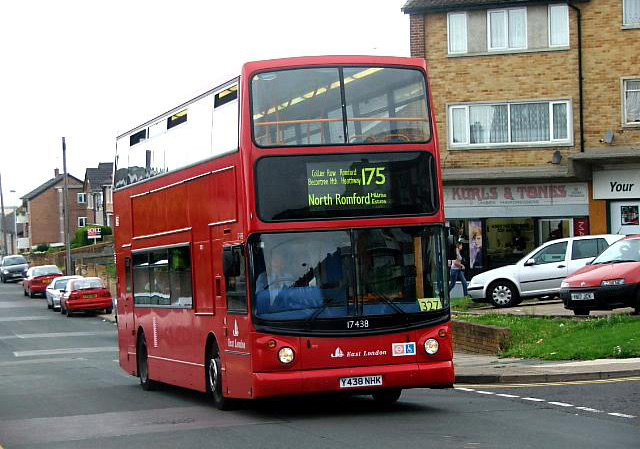 London Bus Routes | Route 175: Dagenham, Ford Work's - Hillrise Estate