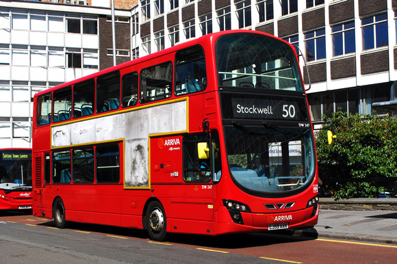 London Bus Routes | Route 50: Croydon Town Centre - Stockwell | Route ...