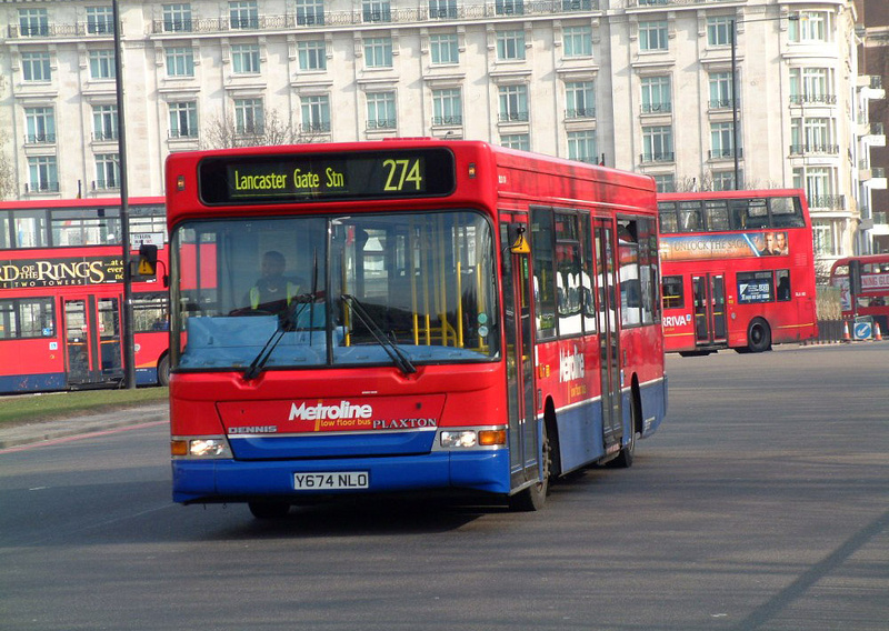 London Bus Routes | Route 274: Islington Angel - Lancaster Gate