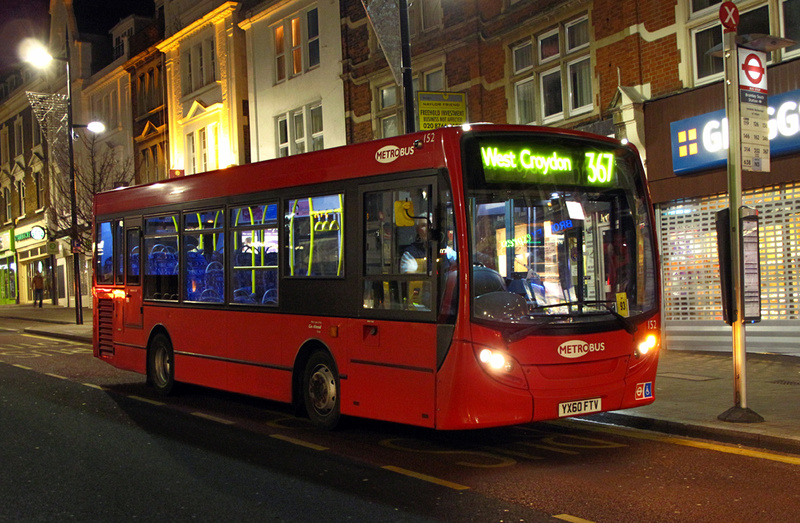 London Bus Routes | Route 367: Bromley North - West Croydon