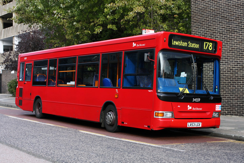 London Bus Routes Route 178 Lewisham Station Woolwich