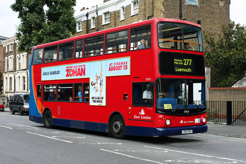 London Bus Routes | Route 277: Crossharbour - Dalston Junction