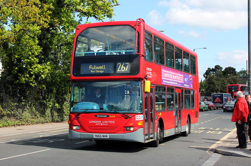 London Bus Routes | Route 267: Fulwell - Hammersmith