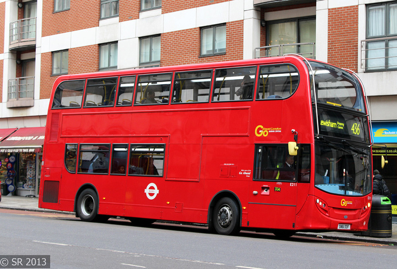 London Bus Routes | Route 436: Battersea Park Station - Lewisham ...