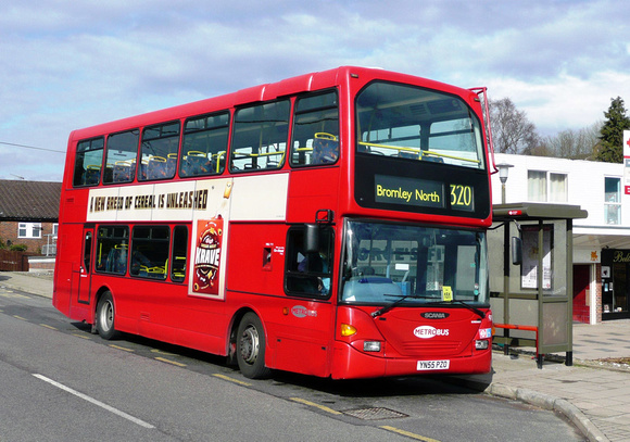 London Bus Routes | Route 320: Biggin Hill Valley - Catford Bridge ...