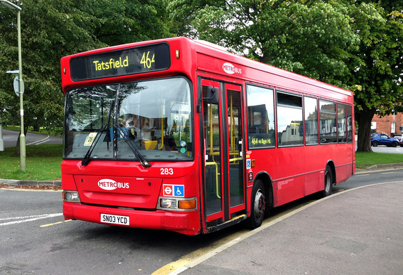 London Bus Routes | Route 464: New Addington - Tatsfield | Route 464 ...