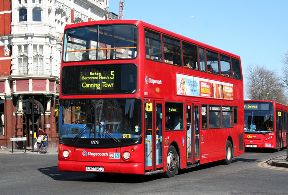 London Bus Routes | Route 5: Canning Town - Romford Market | Route 5 ...