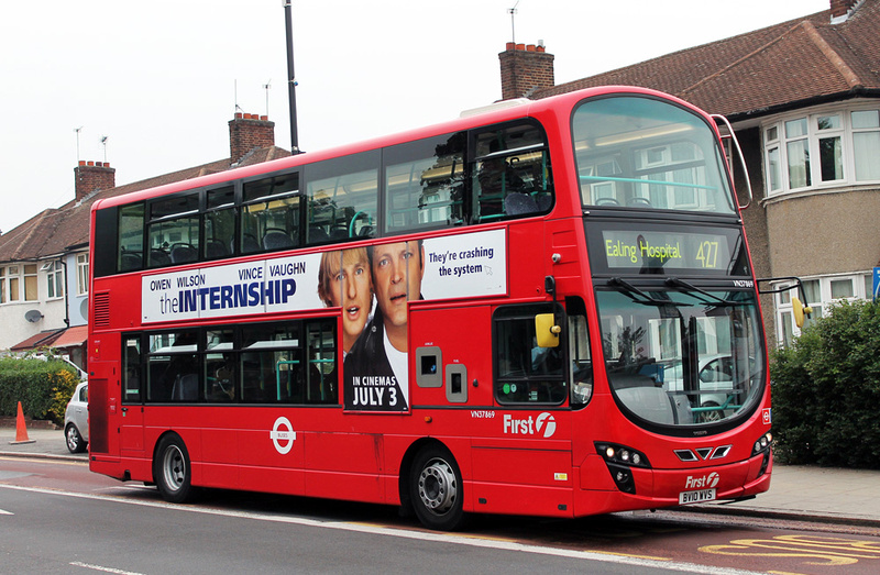 London Bus Routes | Route 427: Acton, High Street - Uxbridge | Route ...