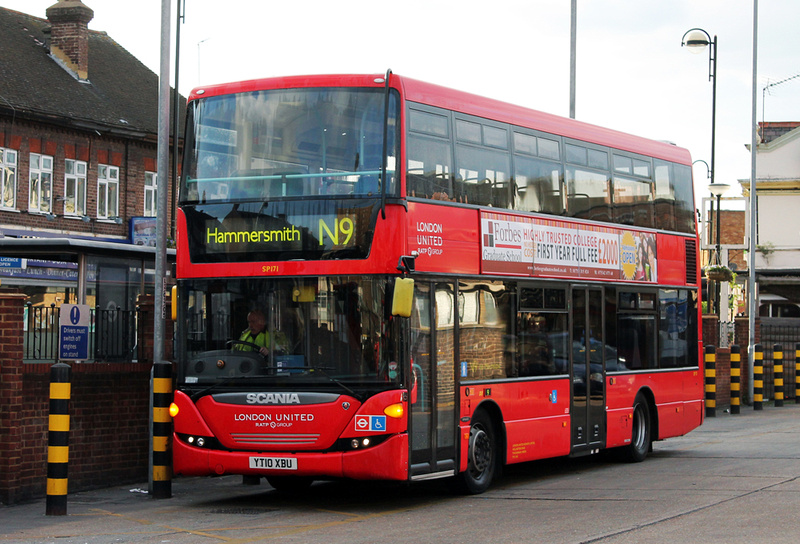 London Bus Routes | Route N9: Aldwych - Heathrow Terminal 5 | Route N9 ...