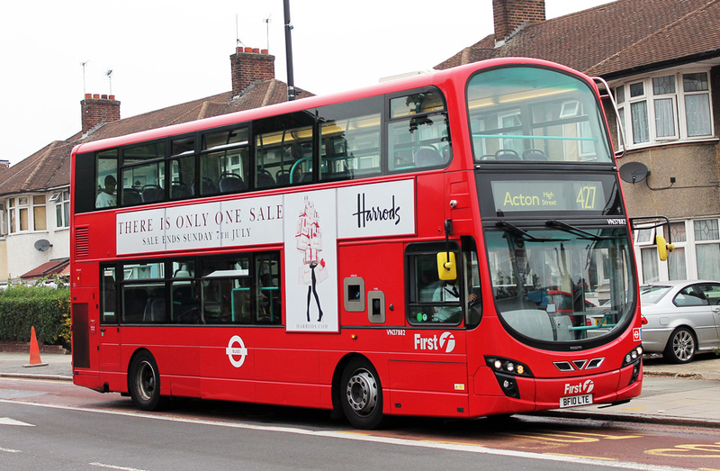 London Bus Routes | Route 427: Acton, High Street - Uxbridge | Route ...