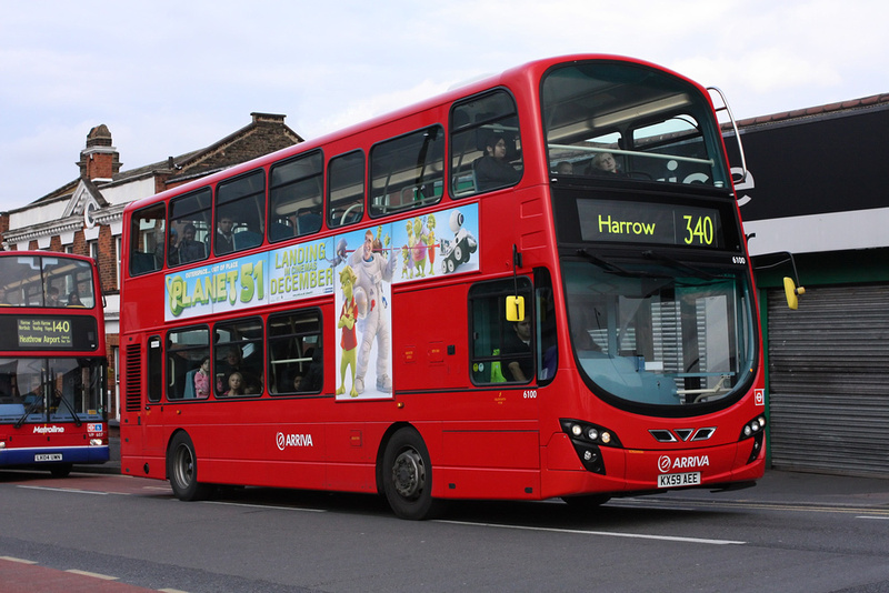 London Bus Routes | Route 340: Edgware - Harrow