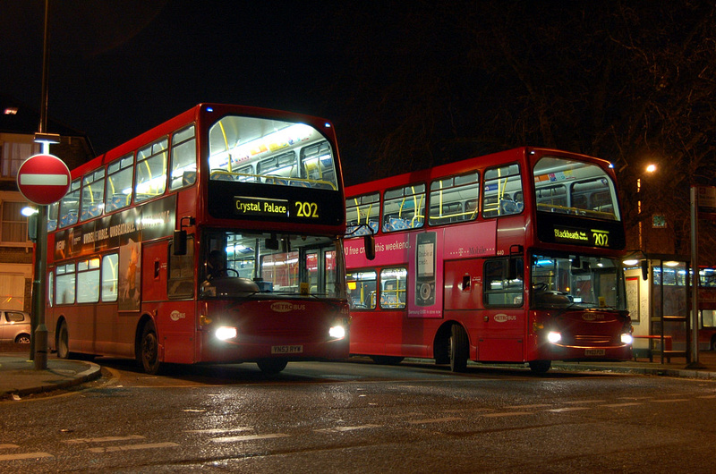 London Bus Routes Route 202 Blackheath, Royal Standard Crystal Palace