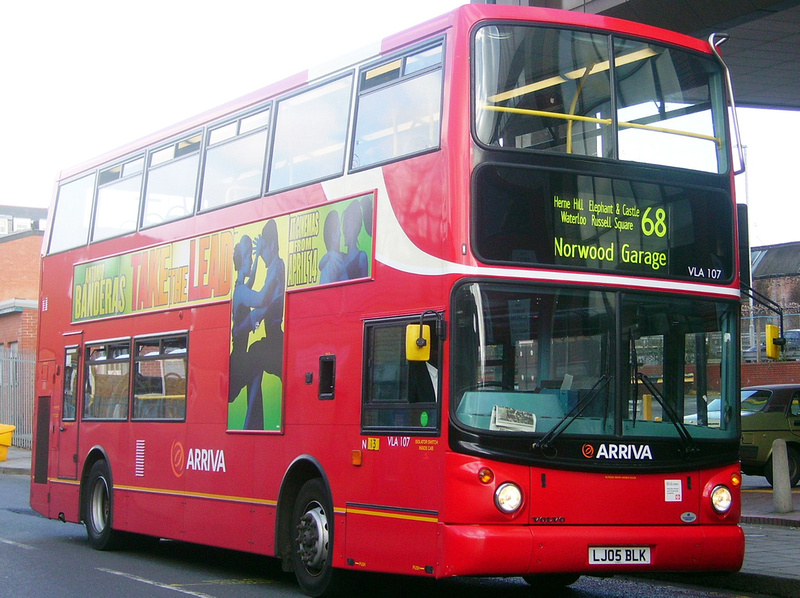 London Bus Routes Route 68 Euston West Norwood